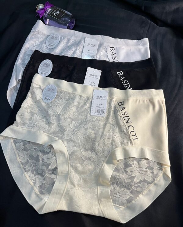 Floral lace briefs sexy comfy breathable Shemless penty ( 1 piece ) - Image 1